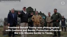 Donald Trump Visits US-Mexico Border