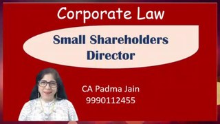 CMA Inter Law by CA Padma Jain | Companies Act, 2013