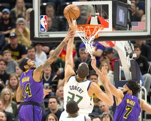 NBA - Mitchell et Gobert intraitables face aux Lakers