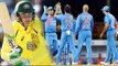 India Vs Australia 1st ODI: Peter Handscomb, Usman Khawaja shines, Australia -289/5 | वनइंडिया हिंदी