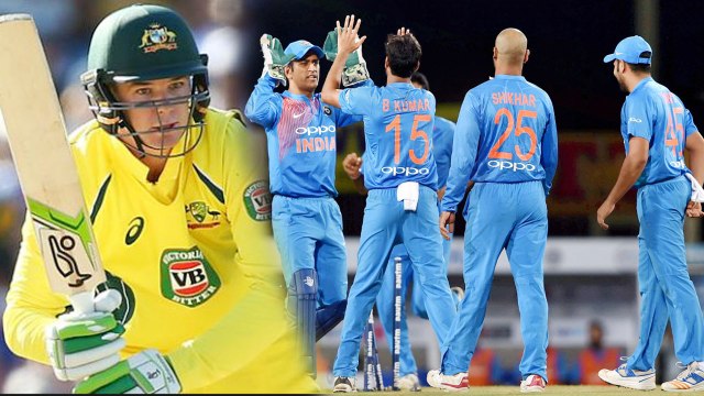 India Vs Australia 1st ODI: Peter Handscomb, Usman Khawaja shines, Australia -289/5 | वनइंडिया हिंदी