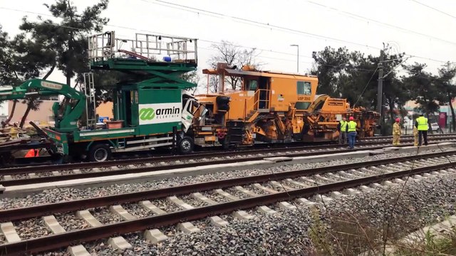 Halkalı-Sirkeci Banliyö hattında kaza (2) - İSTANBUL