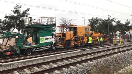 Halkalı-Sirkeci Banliyö Hattında Kaza (2)