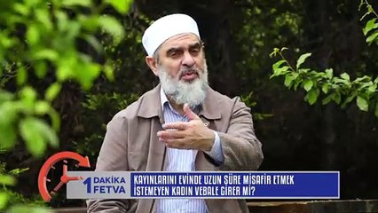 809) Kayınlarını evinde uzun süre misafir etmek istemeyen kadın vebale girer mi? / Birfetva