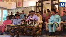 Sidang akhbar keputusan mesyuarat Jumaah Pangkuan Diraja Negeri di Istana Abu Bakar, Pekan, Pahang.