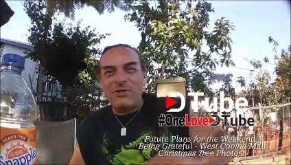 Future Plans for the Weekend - Being Grateful - West Covina Mall Christmas Tree Photos