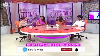 Msupa S Eats Humble Pie & Apologies To Mzazi Willy Mtuva