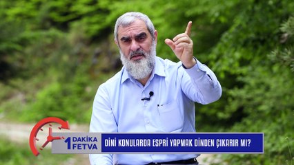 836) Dini konularda espri yapmak dinden çıkarır mı? / BirFetva