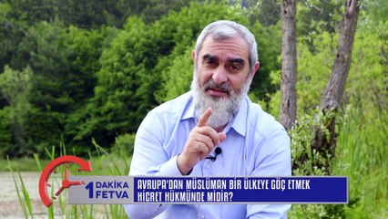 856) Avrupa'dan müslüman bir ülkeye göç etmek hicret hükmünde midir? / BirFetva