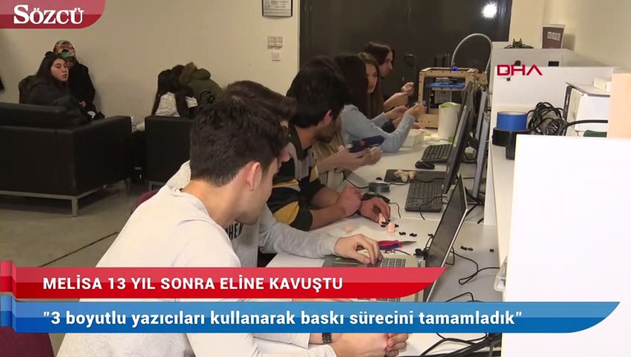 Melisa 13 yıl sonra eline kavuştu