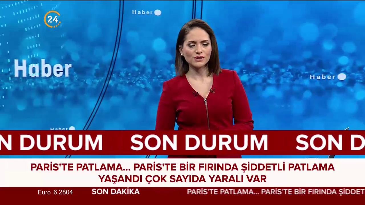 Paris'te patlama