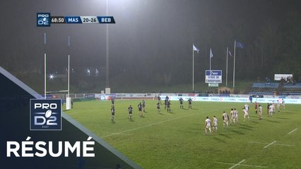 PRO D2 - Résumé Massy-Bourg-en-Bresse: 20-29 - J17 - Saison 2018/2019