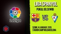 Jadwal Pertandingan Liga Spanyol Barcelona Vs Eibar, Senin Pukul 00.30 WIB