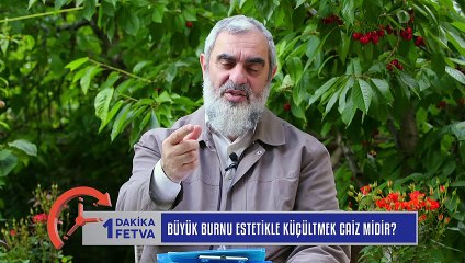 902) Büyük burnu estetikle küçültmek caiz midir? / Birfetva