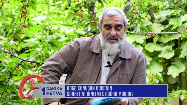 914) Argo konuşan hocanın sohbetini dinlemek doğru mudur? / Birfetva