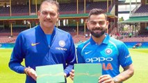 India vs Australia 1st ODI : Virat Kohli, Ravi Shastri Receive Honorary Membership Of SCG | Oneindia