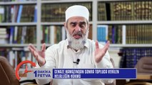 927) Cenaze namazından sonra topluca verilen helalliğin hükmü? / Birfetva