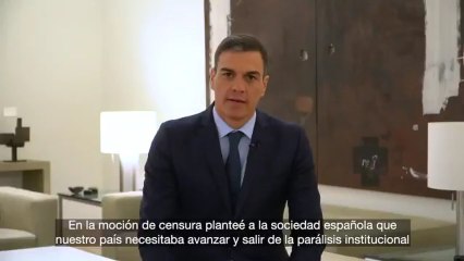 Pedro Sánchez defiende el proyecto de PGE aprobado por su Gobierno.
