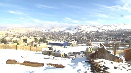 Arsal'daki Suriyeli Mültecilerin Kış Çilesi Sürüyor (1)