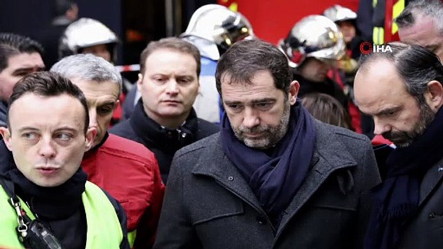 - Fransa Başbakanı ve İçişleri Bakanı patlamanın yaşandığı bölgede- Fransa İçişleri Bakanı Castaner: “Bilanço ağır görünüyor”