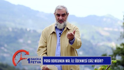 959) Para borcunun mal ile ödenmesi caiz midir? / Birfetva