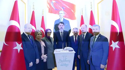 Bakan Kurum valiliği ziyaret etti - BALIKESİR