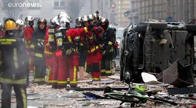 Взрыв в Париже унёс жизни нескольких человек