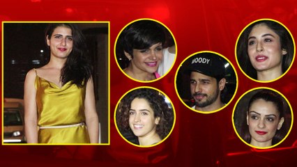 Fatima Sana Shaikh looks glamorous in Yellow dress at her Birthday Bash; Watch Video | Boldsky