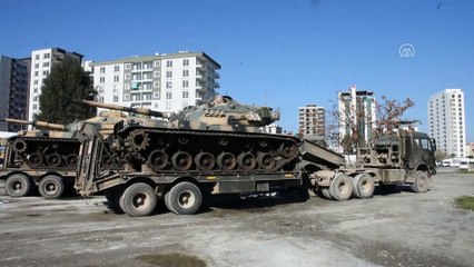 Suriye sınırına askeri sevkiyat - HATAY