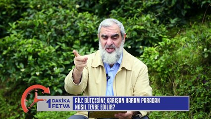 999) Aile bütçesine karışan haram paradan nasıl tevbe edilir? / Birfetva