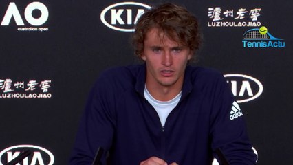 Open d'Australie 2019 - Alexander Zverev : "Je vais regarder et applaudir Sir Andy Murray"