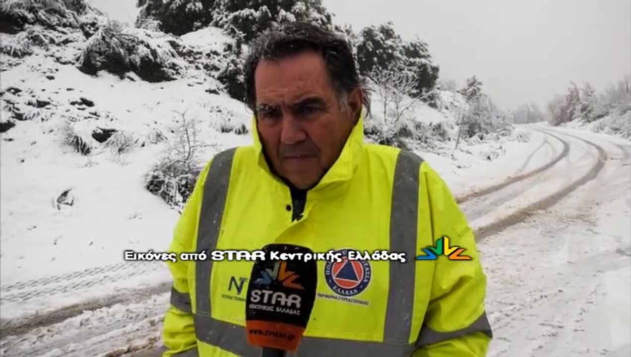 Ο Αντιπεριφερειάρχης Πολιτικής Προστασίας Στερε...
