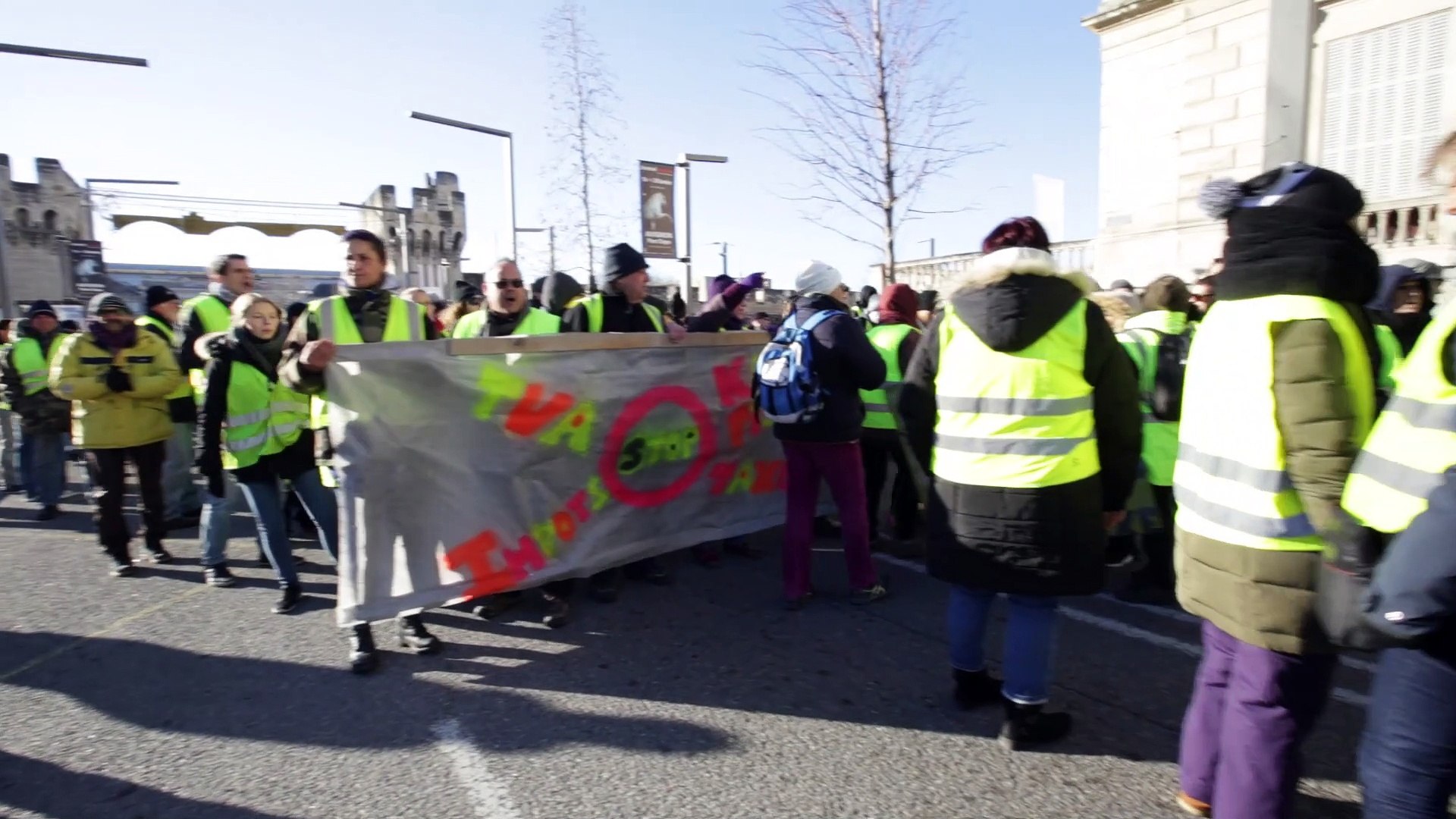 Manifestation à Avignon Acte Ix Samedi 12 Janvier 2019 Matin