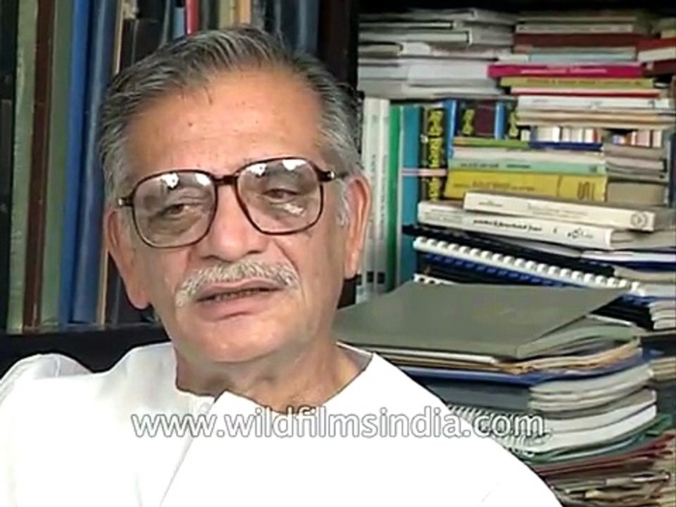 Gulzar speaks about corruption in India
