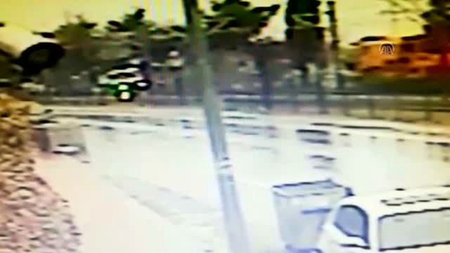 Halkalı-Sirkeci Banliyö Hattında Kaza - Çarpışma Anı