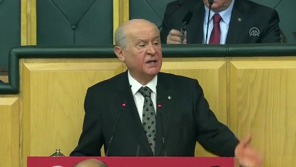 Bahçeli: 'Bu saatten sonra Fırat'ın doğusuna girmek vatan borcudur, namusun gereğidir' - TBMM