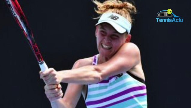 Open d'Australie 2019 - Fiona Ferro : J'espère jouer la Fed Cup contre la Belgique avec les filles de l'équipe de France
