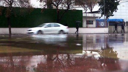 Sağanak hayatı olumsuz etkiledi - GAZİANTEP