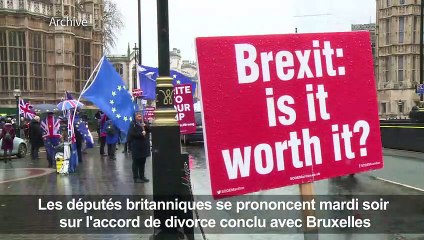 Brexit: vote décisif au Parlement sur l'accord de May