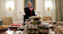 ترامب يقدم وجبات سريعة لضيوفه في البيت الأبيض بسبب الإغلاق الحكومي‎