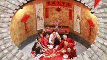 Early Chinese New Year celebration in the Hakka style