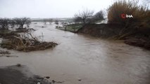 Şiddetli Yağış Sonrası Tarım Arazileri Sular Altında Kaldı