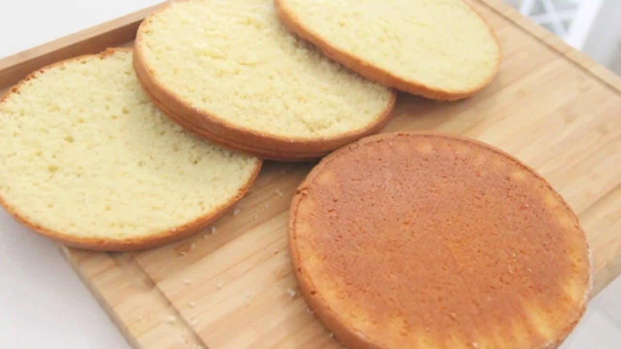 Layer cake sponge