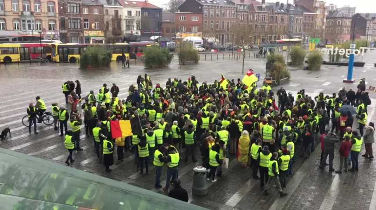 LIEGE - Gilets Jaunes Guillemins