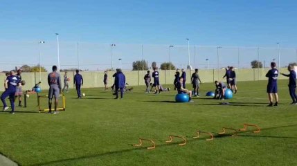 Du travail physique pour les Anderlechtois ce samedi matin