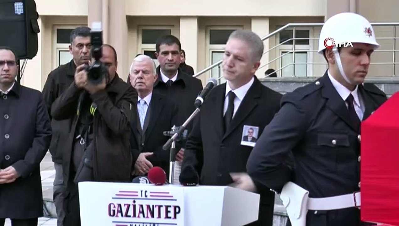 Kaldığı odada ölü bulunan Cerablus’tan sorumlu Vali Yardımcısı için cenaze töreni düzenlendi