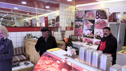 Rus asıllı kadından seçim çalışmaları - ANTALYA