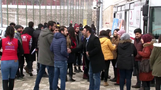 Kızılay'ın 'acil kan bağışı' çağrısına destek - ELAZIĞ