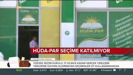 Seçime katılmama kararı aldılar