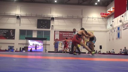 Spor Çorum'da Türkiye Büyükler Serbest Güreş Şampiyonası Heyecanı